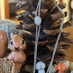 925 Sterling Vintage Vior Lariat necklace